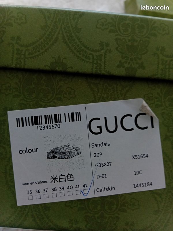 Mules plateforme Gucci (image 8)