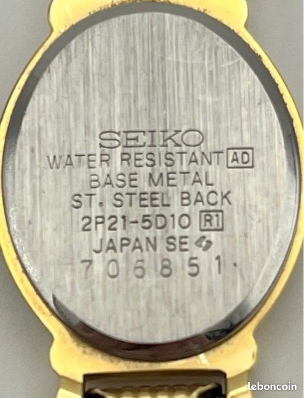 Montre seiko or femme (image 9)