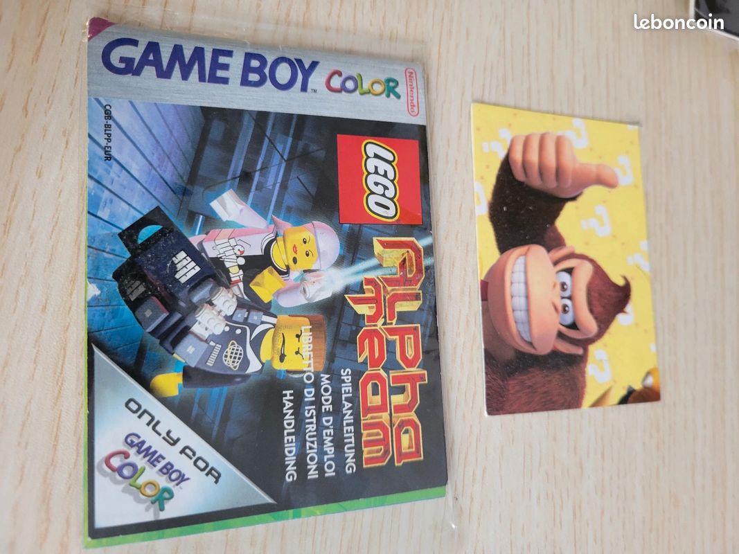 Alpha team Game Boy color notice (image 1)
