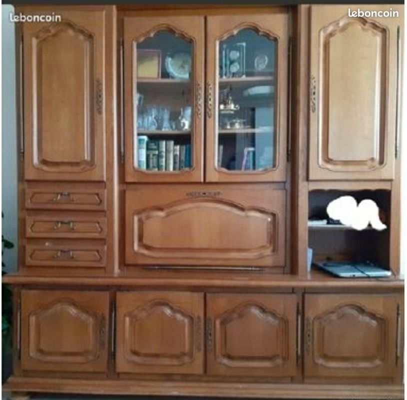 Living buffet en bois massif (image 1)
