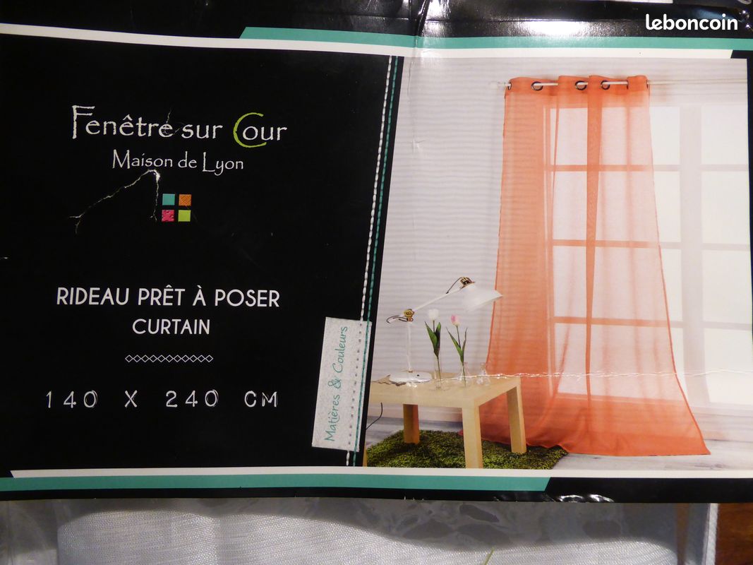 Rideaux prêts à poser (image 1)