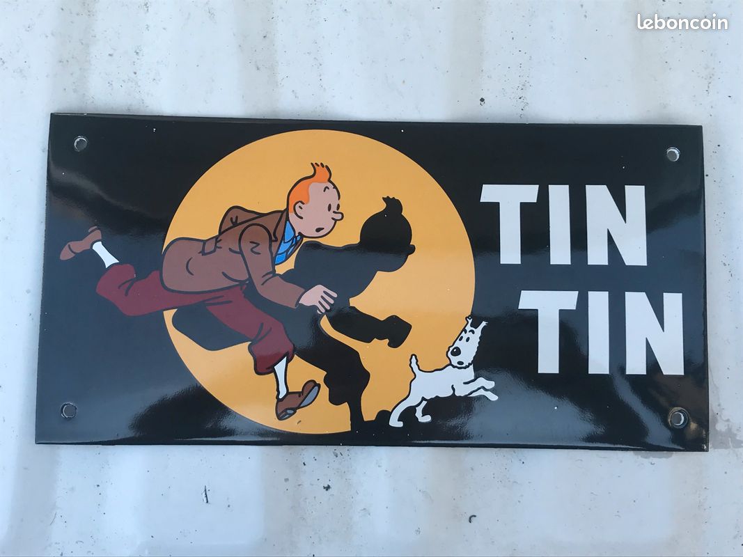Jeu De Société Tintin Et Milou - Le Jeu De L'Oie - Version Originale Bleue Vintage - Occasion