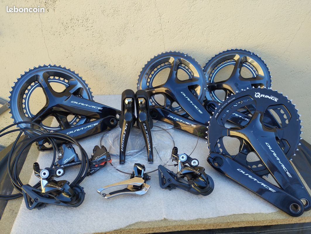 Boîtier De Pédalier Shimano Dura Ace NOS – 113 Mm/70 Mm – Argenté