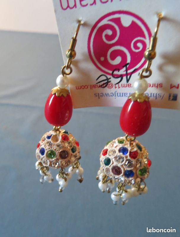 Boucles d'oreilles indiennes (image 11)