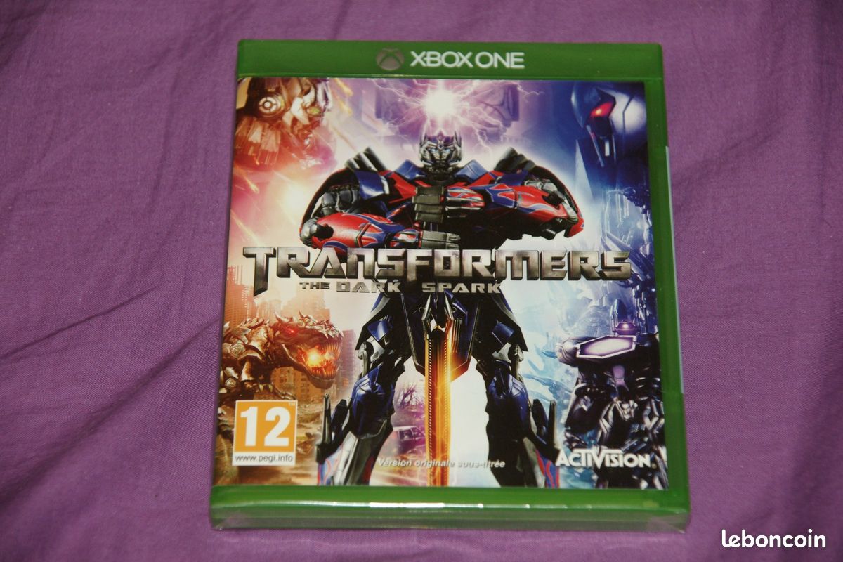 TRANSFORMERS THE DARK SPARK NEUF BLISTER xbox one Collection