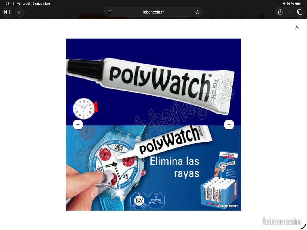 Lot de 4 tubes de polywatch (image 2)