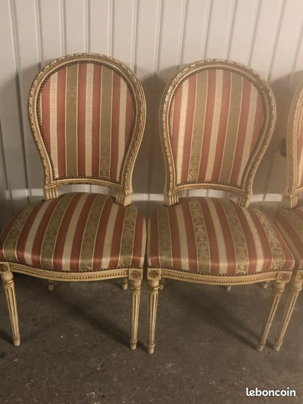 4 Chaises Louis 15 (image 2)