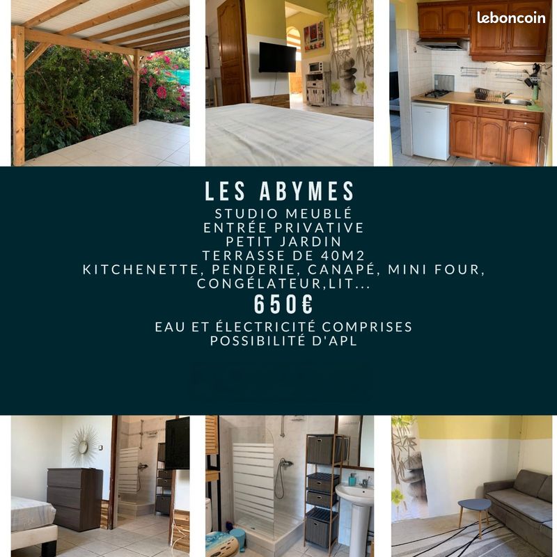 Appartement 1 pièce 30 m² · à Les Abymes · 30 m² · 650 €