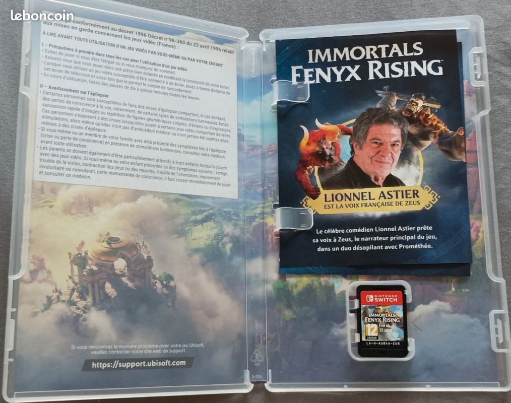 Immortals Fenyx Rising jeu console switch Nintendo Ubisoft (image 2)