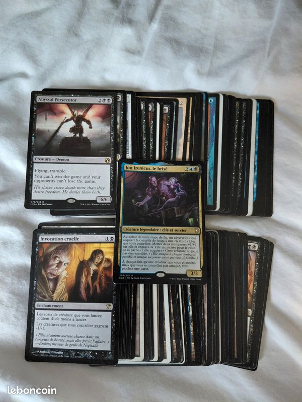 Magic mtg Deck Edh Commander Jon irenicus le bris VF 100 cartes prt   jouer - Collection