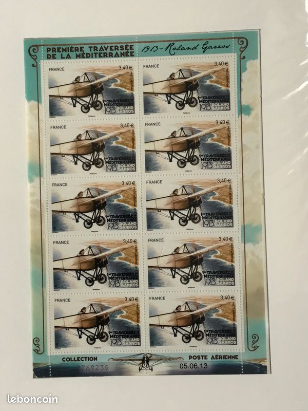 Feuillet De Timbres Poste Aérienne France 2012 - Nancy-Lunéville - Neuf Sans Charnière