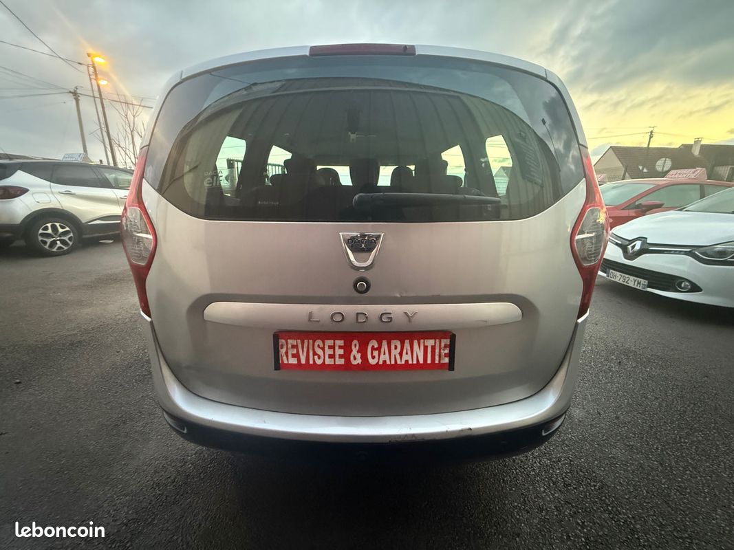 Dacia lodgy 1.2i tce - 16v turbo 115cv silver line 7 places 2016 (image 7)