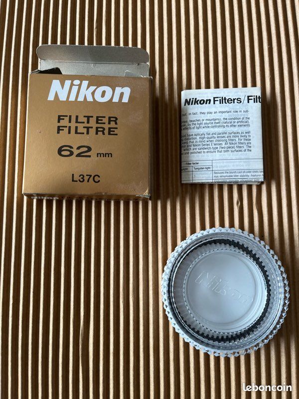 Filtro De Proteção Original Nikon L37c 62mm