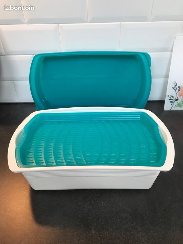 Boîte De Conservation Tupperware 4 Saisons Verte – Réf 2859A-2, Occasion