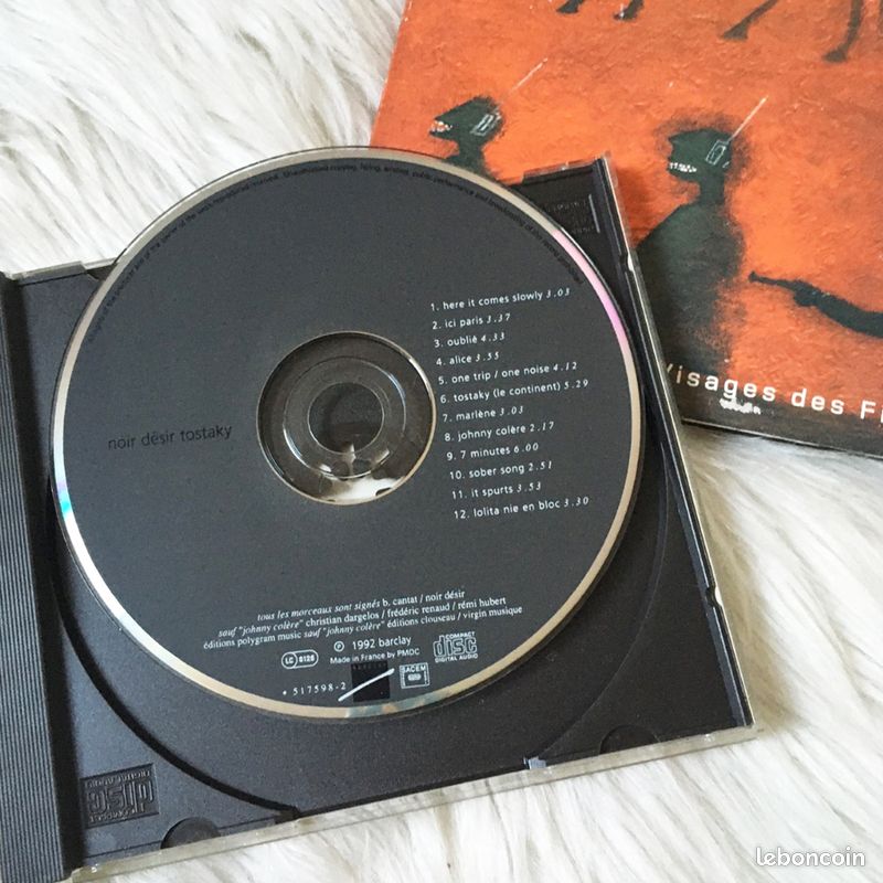 Lot de 2 CD de NOIR DESIR (image 4)