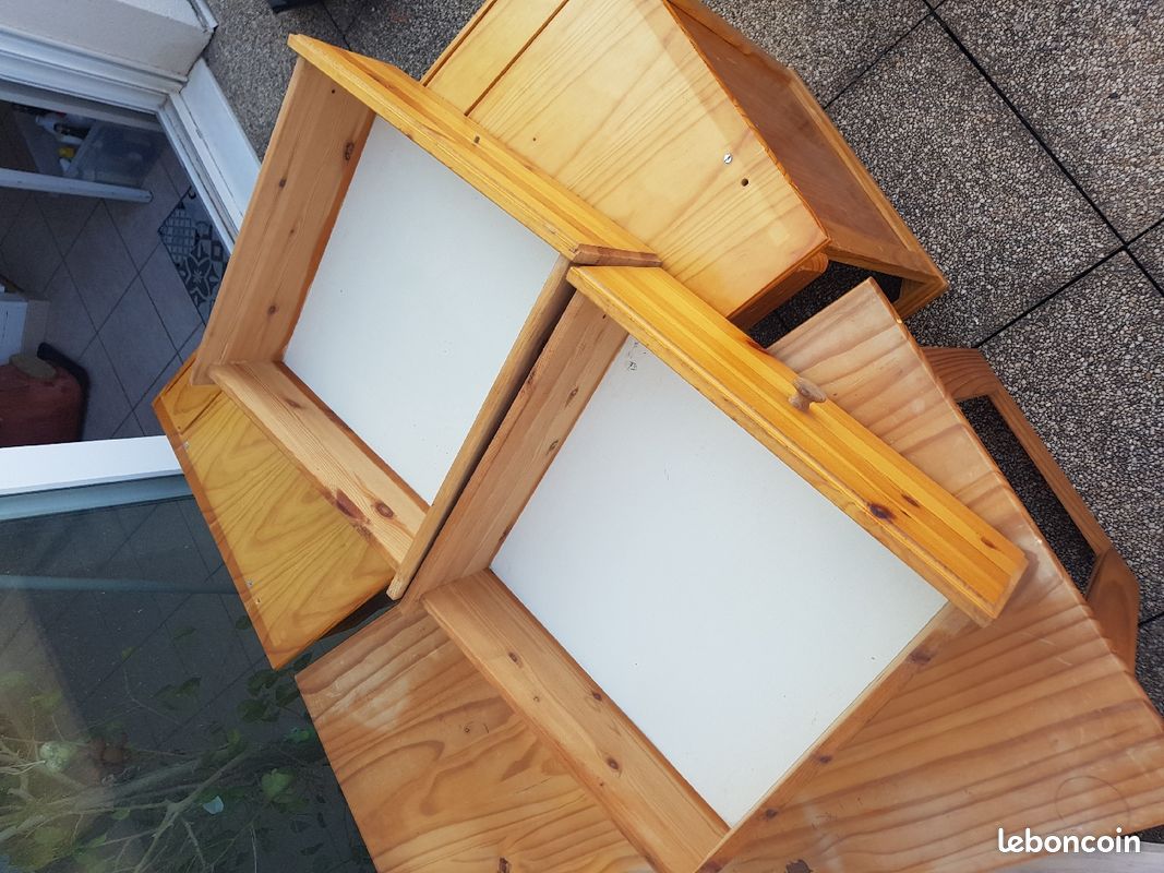 2 tiroirs en bois 48x47,5x17,5 (image 4)