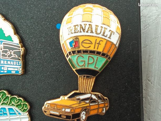 Pin's Renault Logo Cible Flèche - Émail Froid - Neuf - Collection Voiture
