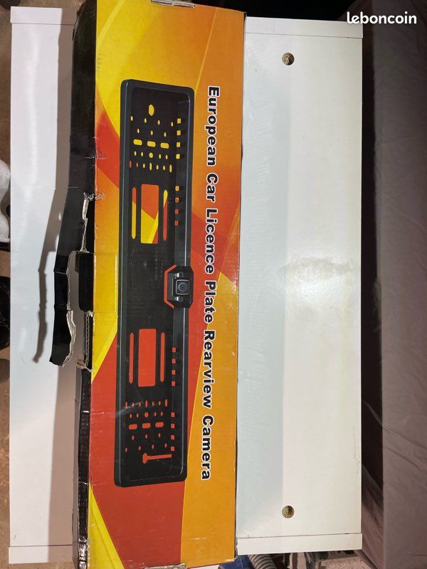 Support De Plaque D'immatriculation Pour Caméra De Recul - Réglable - En Métal - Étanche - Facile à Installer - Pour SUV Et Berlines
