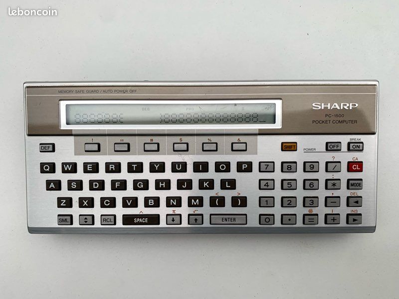2 Câbles Connectique Sharp CE-150 Pour Pocket Computer PC-1500 - Neuf