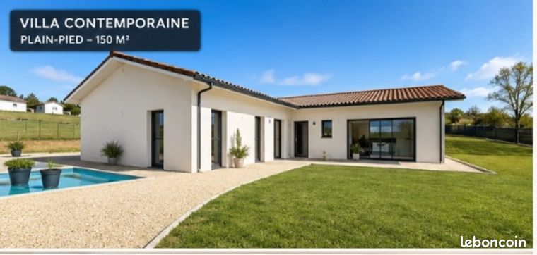 Villa contemporaine neuve