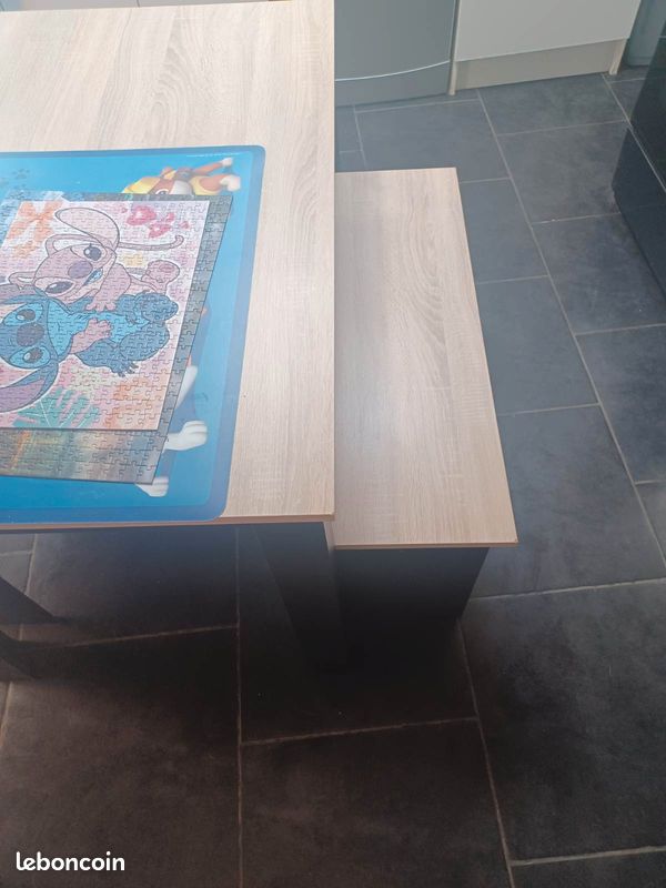 Table avec banc avec meuble (image 3)