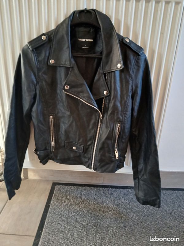 Veste biker Vêtements