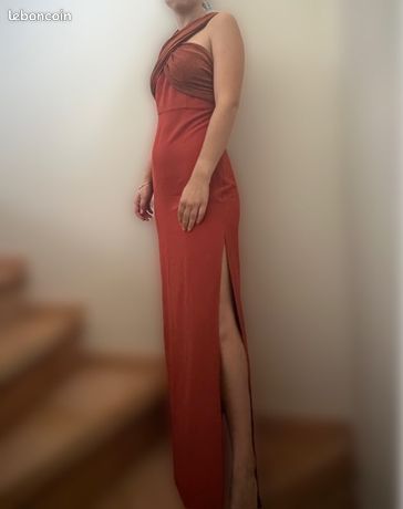 Robe De Soirée Noire à Paillettes H&M - Taille 36, Longueur Genou, Neuve Sans étiquette