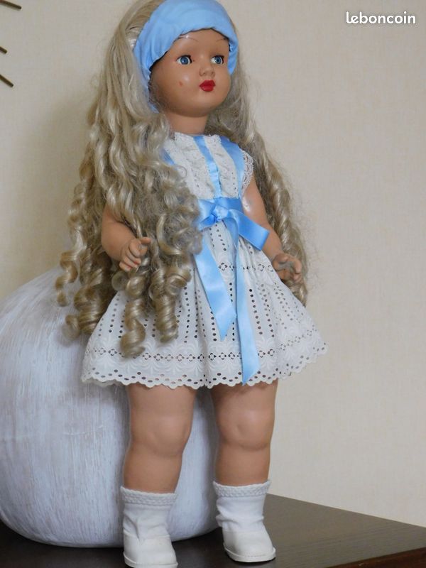 Ancienne Poupée Bébés Capi – 33 Cm – Fabriquée En France – Vintage