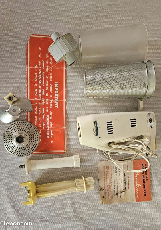 ANCIEN ROBOT MARINETTE Moulinex EUR 30,00 - FR