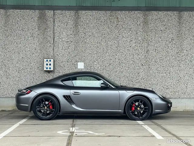 Porsche Cayman PACK SPORT 245 CH BVM - SELLERIE CUIR VOLANT EN (image 8)