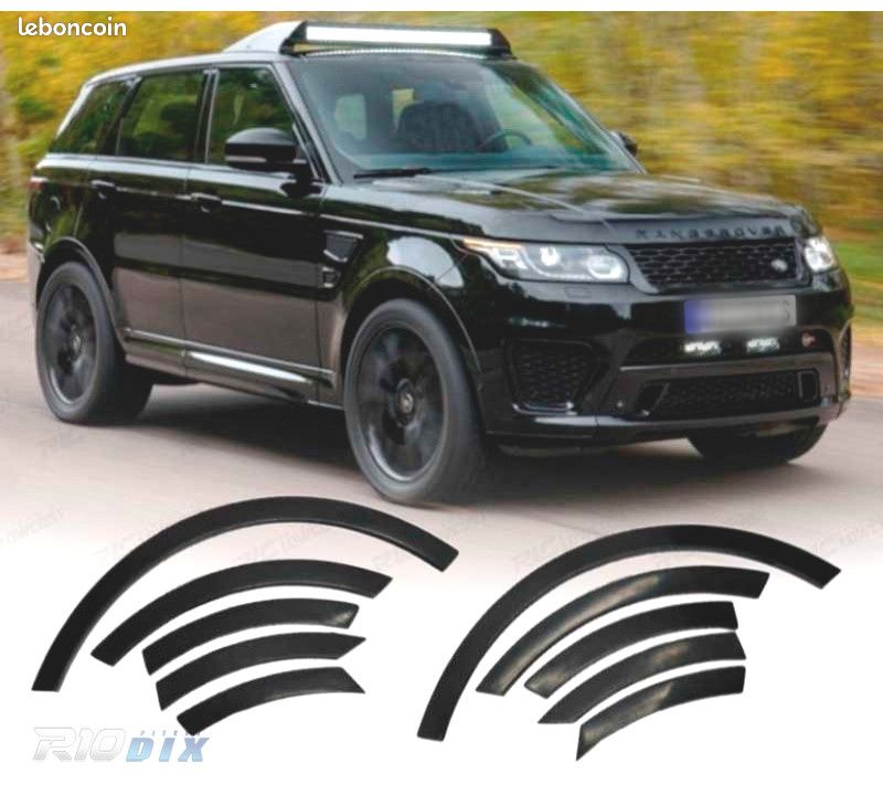 Extensions d´ailes range rover sport l494 look svr 18- noir v1y2 (image 1)