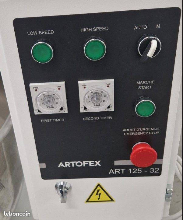 ✅ pétrin axe oblique neuf ARTOFEX 80 kilos de pâte (image 2)