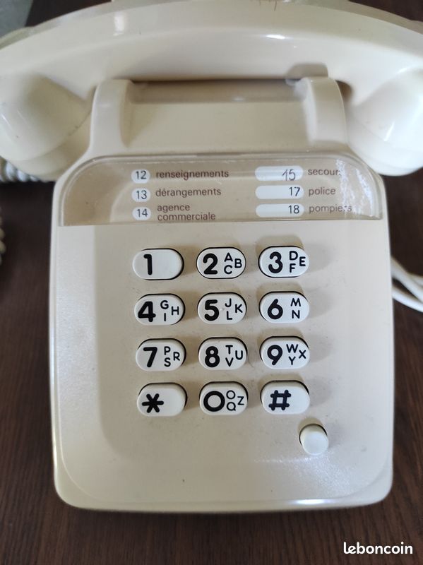Téléphone vintage fonctionnel Box (image 1)