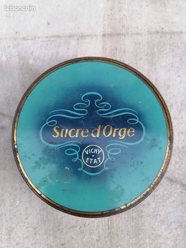 Lot De 7 Vieilles Boîtes Publicitaires Vintage En Métal Pour Collection - Marques Alimentaires Diverses