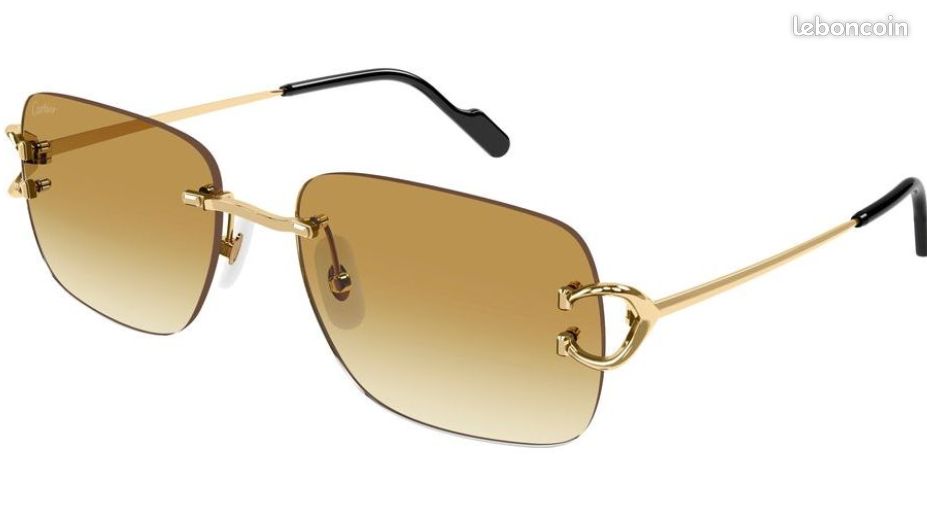Lunette de soleil Cartier 450 euros (image 3)