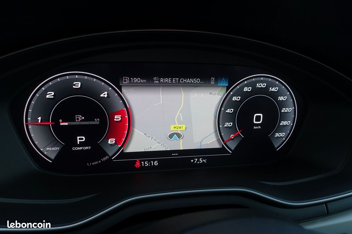 A4 Avant 35 Tdi Mhev S-Tronic 163ch Virtual cockpit/Cuir chauffant/Grd Gps Europe/Carplay/Hayon électrique/Hayon électrique/1*Main/Garantie 12 mois (image 11)