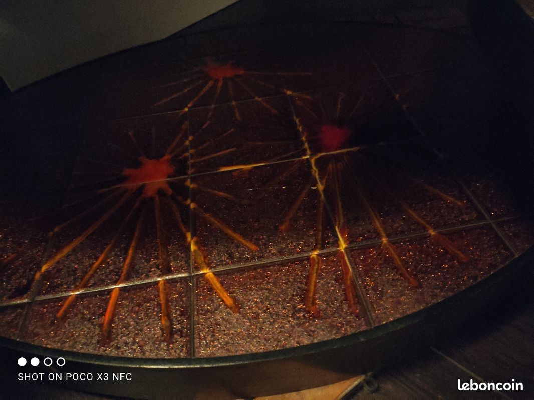 Vallauris table 3 plateaux "la roue" (image 3)