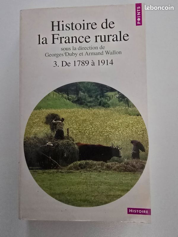 Histoire de la France rurale Tome 3 de 1789 à 1914 (image 1)