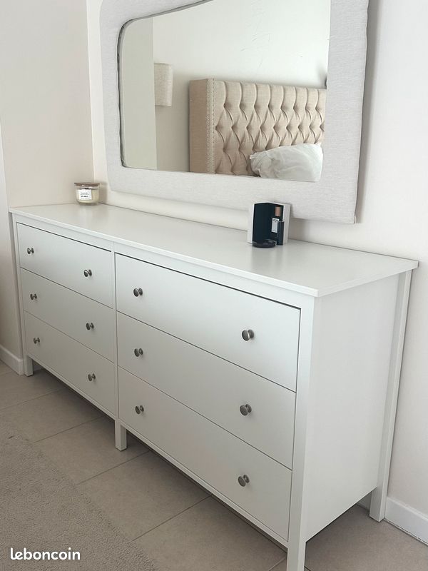 Commode blanche 6 tiroirs - KOPPANG IKEA (image 1)