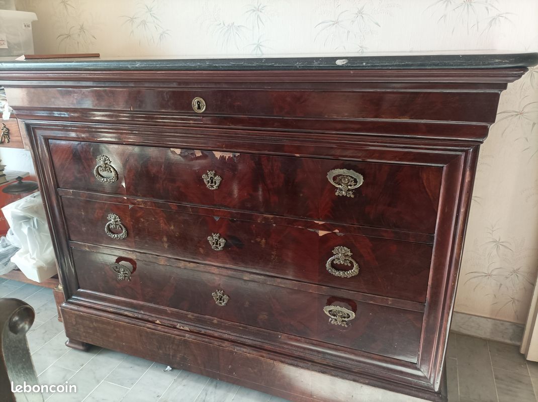 Commode d'époque Louis Philippe (image 1)