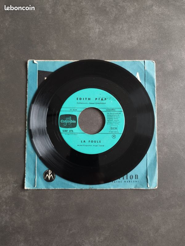 Collection - Disques Françoise Hardy & Edith Piaf 45 Tours – Réf 111 (image 7)
