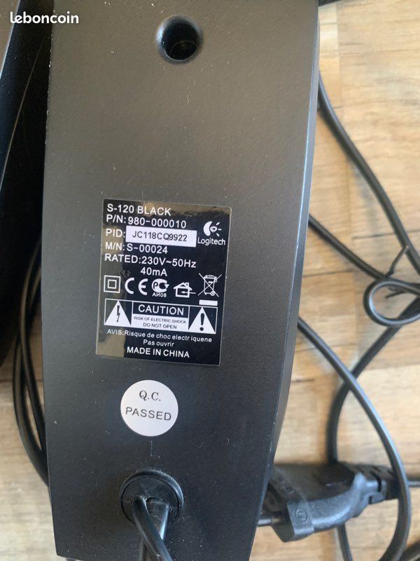 Enceintes ordinateur logitech (image 5)
