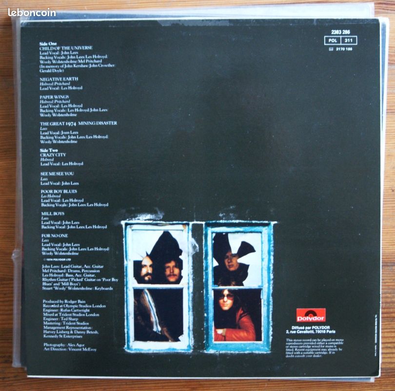 Vinyle Barclay-James-Harvest "Everyone is Everybody Else"1974 (image 2)