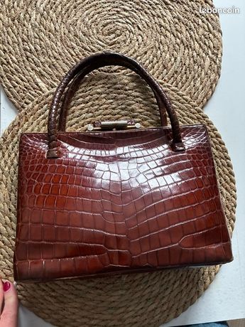 Sac bandoulière Cognac - La Malle de Mary