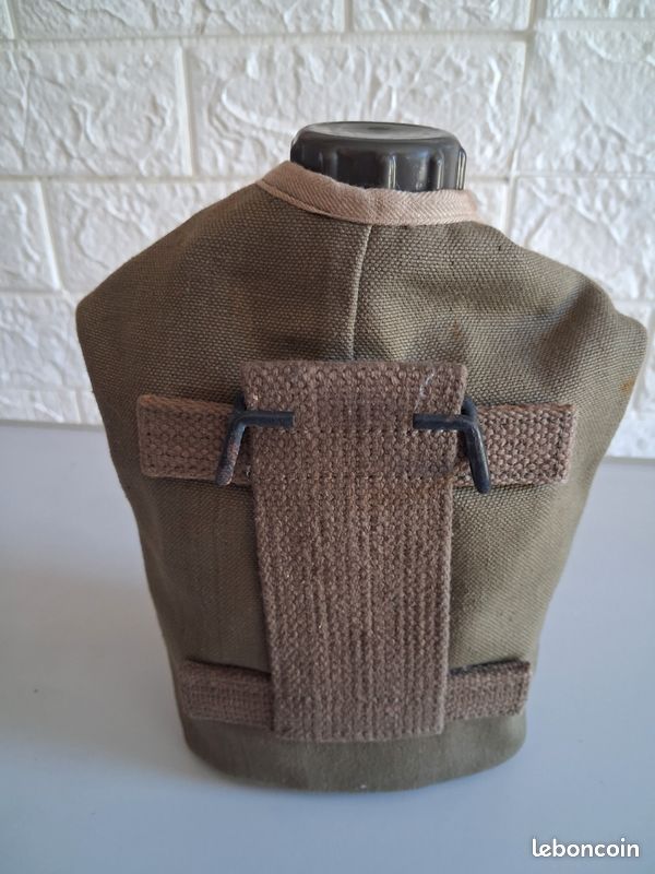 Kit gourde Type US de 1 quart ~ ( 1 litre ) datée 2000 + Housse isotherme Militaire (image 4)