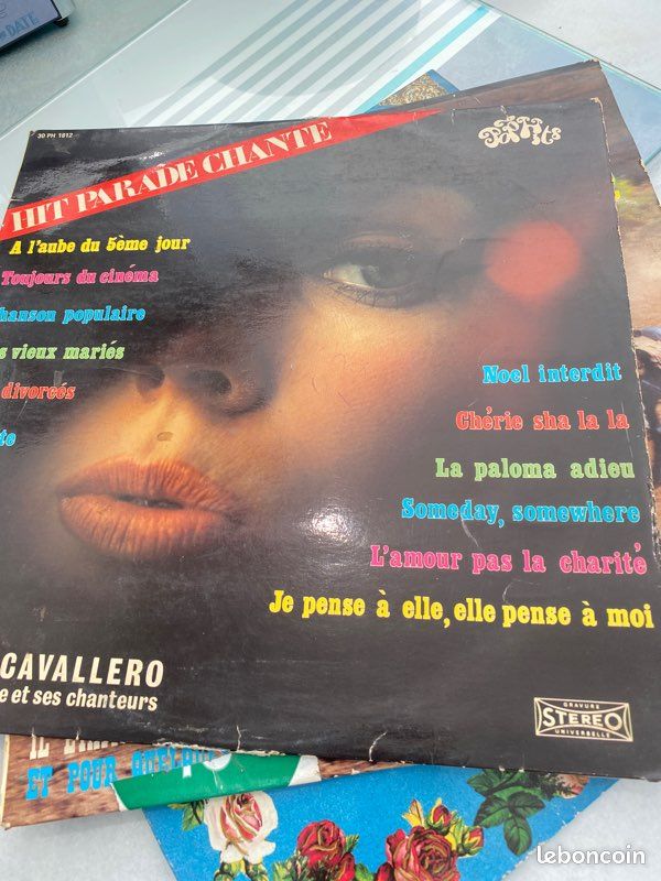 Vinyl 33T hit parade chante (image 1)