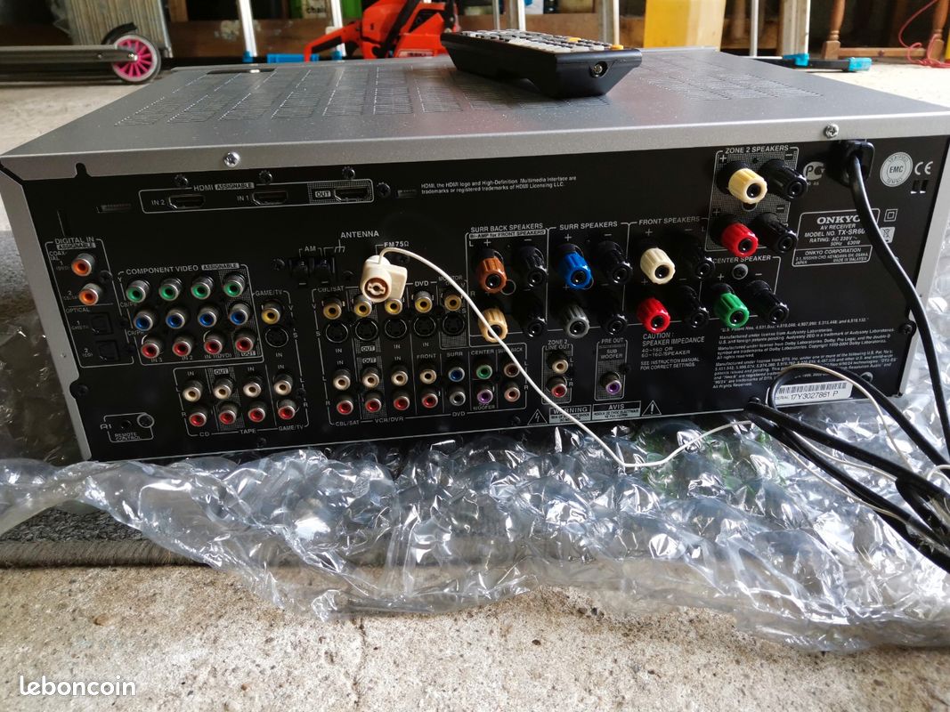 Amplificateur Audio / vidéo ONKYO TX SR605 (image 2)