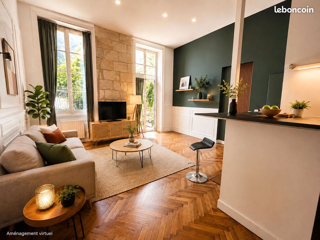 Appartement 3 pièces 57 m² · à Bordeaux · 57 m² · 213 000 €