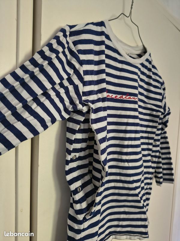 T shirt manches longues d'allaitement TAJINEBANANE (image 2)