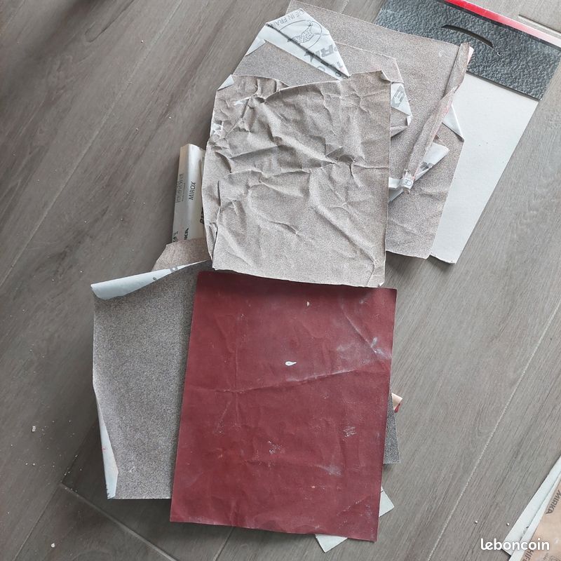 Lot 27 Feuilles Abrasives Neufs (3M, Mirka, Primex) + Stock Bonus (image 5)